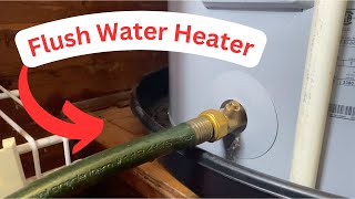How to Flush or Drain a Water Heater | Step by Step DIY Electric Water Heater Draining