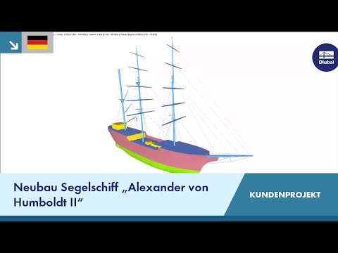 CP 000716 | Neubau Segelschiff „Alexander von Humboldt II“