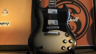 Video thumbnail for Gibson SG Silverburst - Josh Middleton by Josh Middleton
