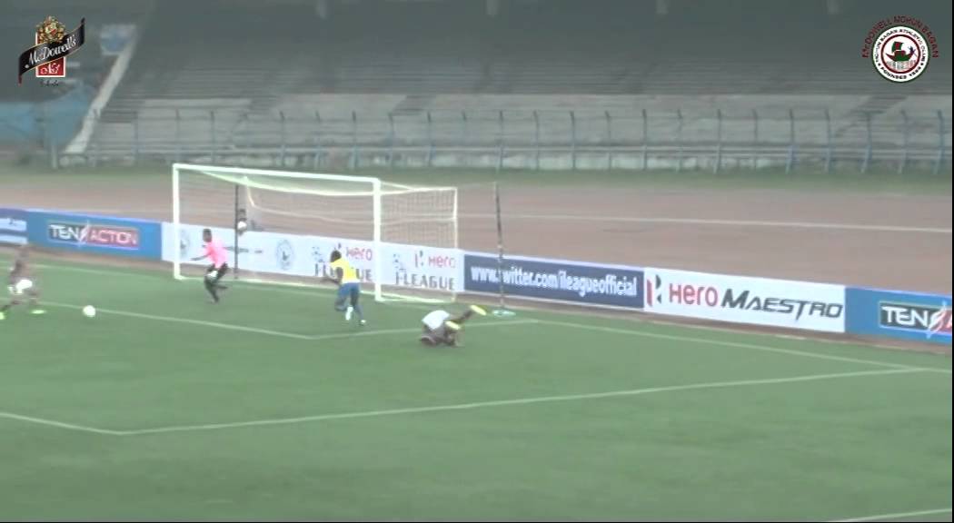 Hero I-League: McDowell's Mohun Bagan vs Mumbai FC (Goals)