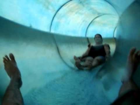 Rubiela en el parque acuatico en santa mart