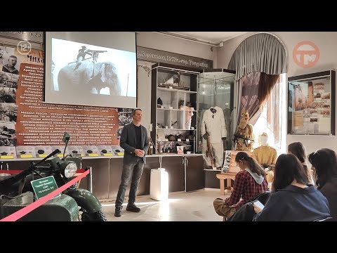 🐾 О животных, которые участвовали в военных конфликтах, рассказали на лекции в уссурийском музее