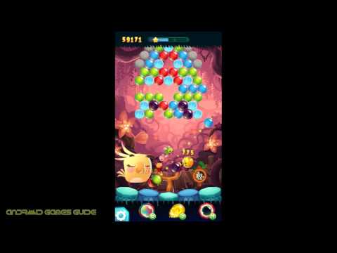 Angry Birds POP Bubble Shooter: Level 33: Walkthrough (3 STARS) HD