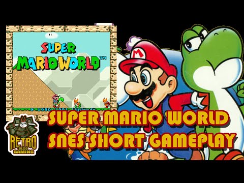 Super Mario World SNES Short Gameplay
