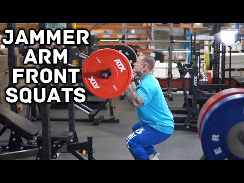 HOW TO: Front Squats - ATX® PRX Jammer Arms -  LEE PRIEST