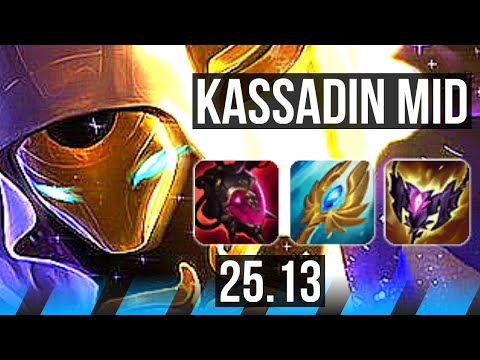 KASSADIN vs AKALI (MID) | Legendary | EUW Master | 25.13