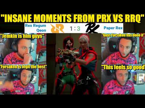 FNS react to INSANE MOMENTS from PRX vs RRQ | VCT PACIFIC 2026 |