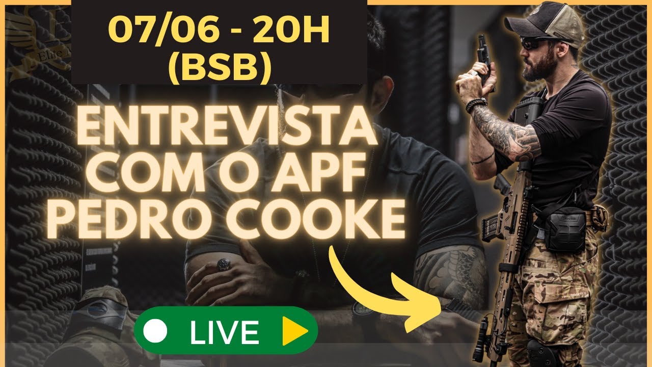 Entrevista com o Agente da Polícia Federal Pedro Cooke