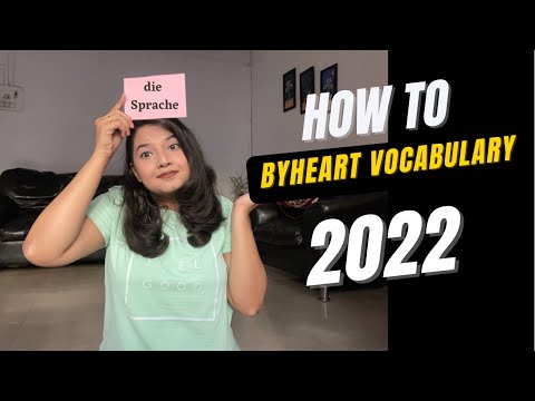 HOW TO MEMORIZE GERMAN VOCABULARY | TOP 3 METHODS