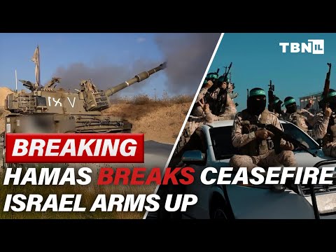 BREAKING: Hamas BREAKS Ceasefire Again; Israel Magen Fund Arms Frontline Defenders | TBN Israel
