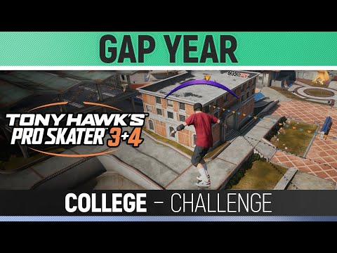 Tony Hawk's Pro Skater 3+4 - College - Challenge - Gap Year