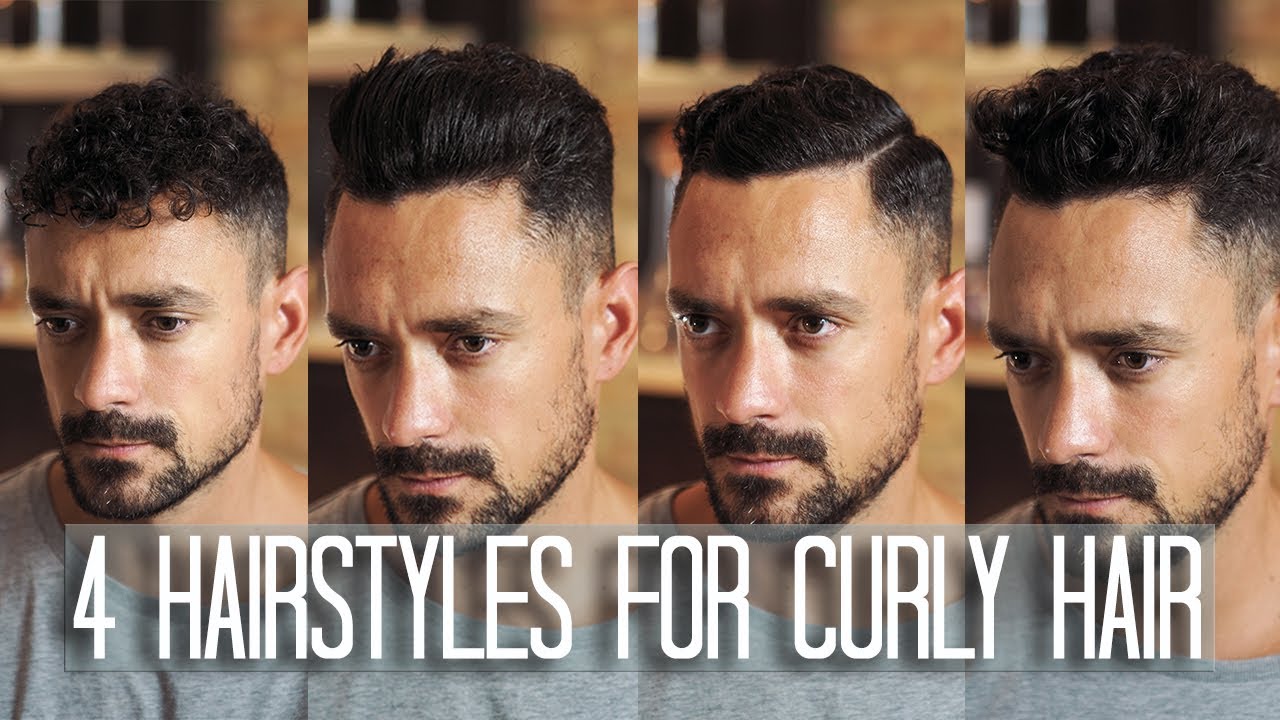 4 Men's Hairstyles for Curly or Wavy Hair | How to Style Your Hair