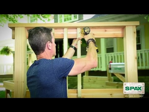 SPAX Exterior HCR-X Coated Screws