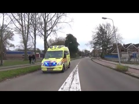 ambulance met spoed in krommenie en Zaandam