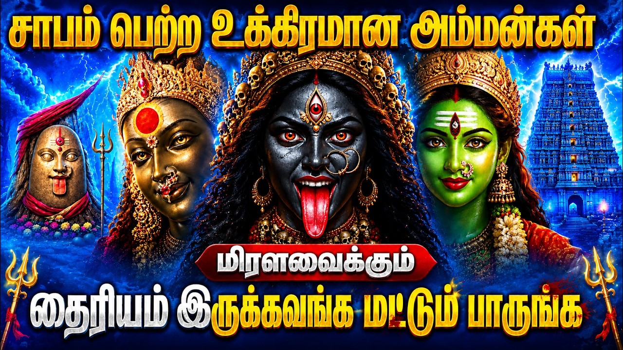 😱அதிபயங்கரமான 6 அம்மன்களின் திகிலூட்டும் உண்மை வரல?