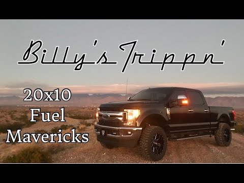Leveled 2017 F250 with new Fuel Maverick D538 20X10 - Cooper STT Pro