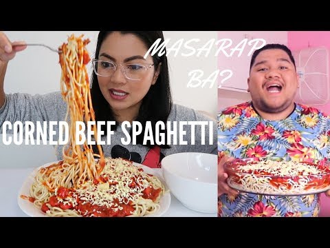 CORNED BEEF SPAGHETTI RECIPE ni Lloyd Cadena COOKBANG...