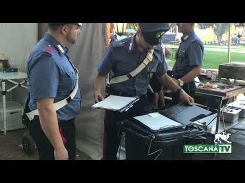 2019-09-15 AREZZO - MULTE CARABINIERI FORESTALE STREET FOOD