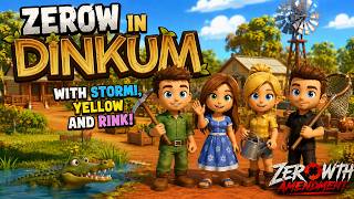 Zerow in Dinkum with Stormi, Yellow and Rink