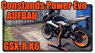 Constands Power Evo Aufbau Motorrad Zentralständer Suzuki GSX-R K6