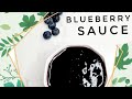 Blueberry Sauce Recipe