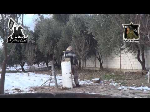 استهداف كتيبة زيد بن حارثة بقذائف الهاون إدارة الدفاع الجوي في بلدة المليحة في ريف دمشق