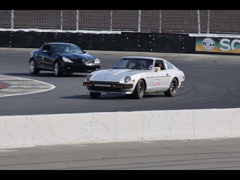 Datsun 280ZX Drifting Turn 11 at Sonoma Raceway