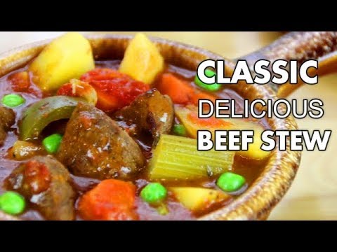 Hearty Classic BEEF STEW