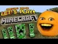 Annoying Orange Let S Play MINECRAFT