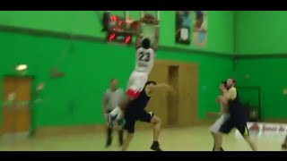 preview picture of video 'Kenny Ogunneye KILLS 3 Huge Dunks vs London Greenhouse Pioneers! Lancashire Spinners NBL Division 2'