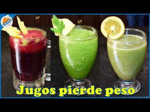 Jugo pierde peso, 2 de 3, Jugo de betabel y apio