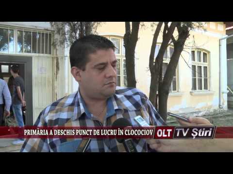 PRIMARIA A DESCHIS PUNCT DE LUCRU IN CLOCOCIOV 0109