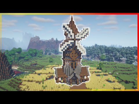 ⚒️ Minecraft: How to Build a Large Windmill