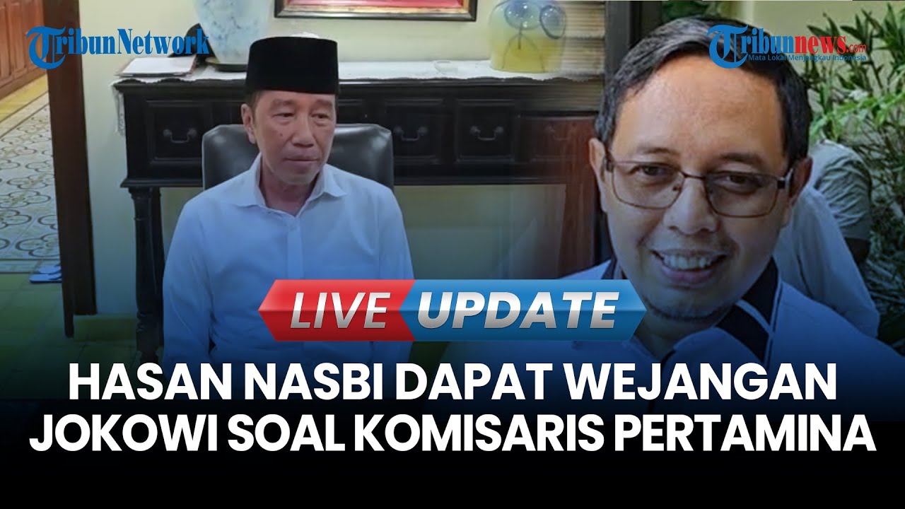 🔴 LIVE UPDATE | Bertemu Jokowi Dua Jam, Hasan Nasbi Dapat Wejangan Soal Jabatan Komisaris Pertamina