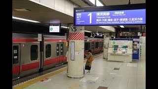 東京駅総武線地下ホーム1番線JRSH-2