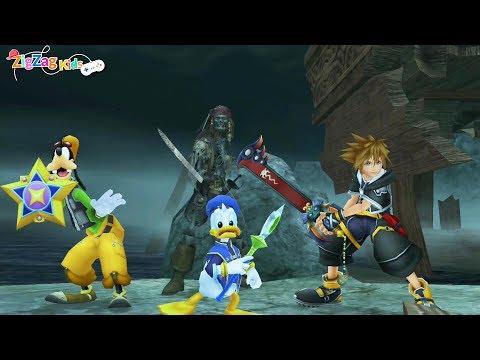 Kingdom Hearts II | Episode 30 Return to Port Royal Pirates of the Caribbean | ZigZag Kids HD