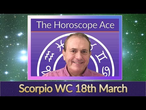 Scorpio Weekly Horoscope from 18th March - 25th March