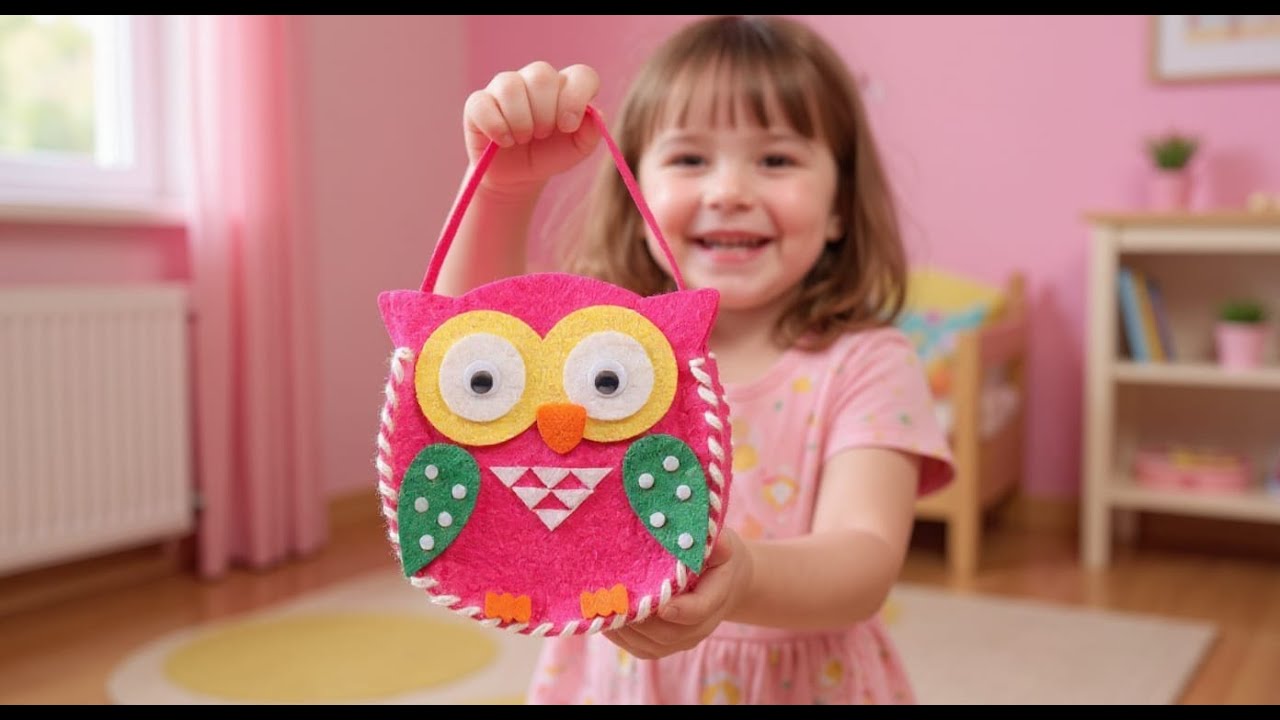 Miniminnak Kids® Keçe Çanta Yapılış Videosu