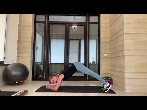At home workout with Tatiana Volosozhar via TACC