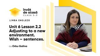  Adjusting to a new environment. The article. "Wish"...