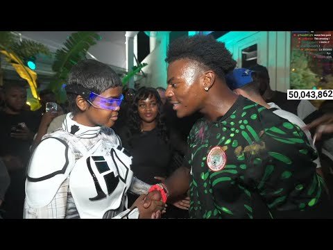 iShowSpeed Dances With A Robot In Nigeria 😂🇳🇬