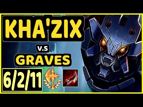 AGURIN (KHA'ZIX) vs GRAVES - 6/2/11 KDA JUNGLE CHALLENGER GAMEPLAY - EUW