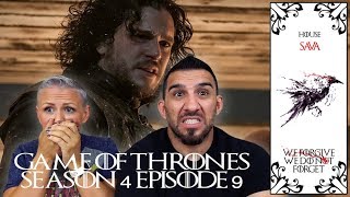 Game of Thrones Season 4 Episode 9 &#39;The Watchers on the Wall&#39; REACTION!!