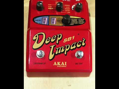Akai SB1 Deep Impact Bass Synth | Effects Database