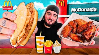 PROVANDO as NOVIDADES do MCDONALD'S em PORTUGAL! McBifana e Hot Wings