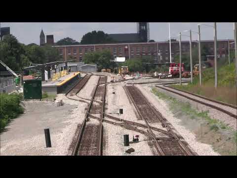 Abandoned railyard being restored - New Bedford, MA MBTA Layover Yard - 7/30/2023