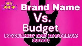 BUDGET vs. BIG NAME: do you NEED to pay for a name?