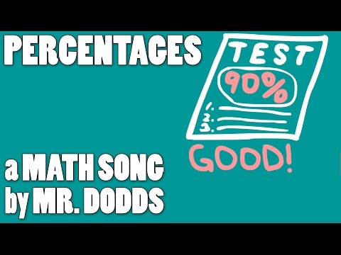 Colin Dodds - Percentages (Math Song)
