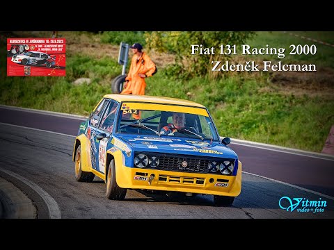 Zdeněk Felcman - Fiat 131 Racing 2000 - IV. GMS Albrechtický kopec 2023 - Albrechtice u Lanškrouna