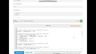 Python Lab Exact Change